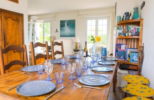 Saint-Guenole House | À 600m de la plage, maison de famille pour 9