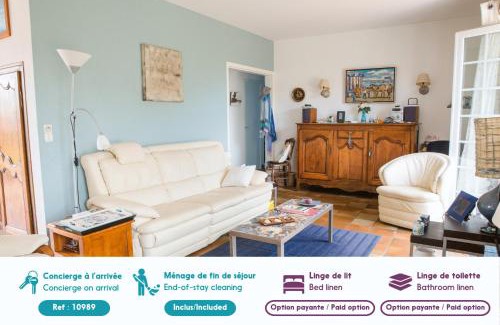 Saint-Guenole House | À 600m de la plage, maison de famille pour 9