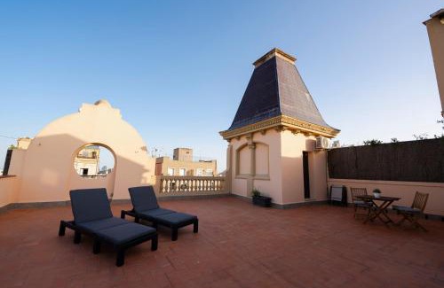 Dreta de l'Eixample Apartment | Ático con terraza en el corazón de Barcelona