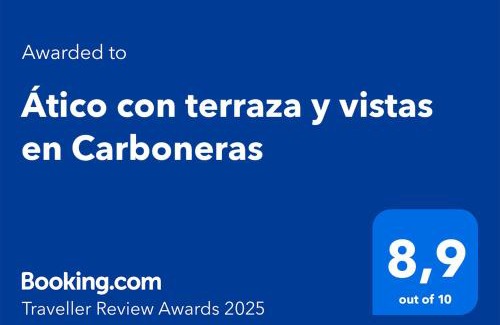 Carboneras Apartment | Ático con terraza y vistas en Carboneras