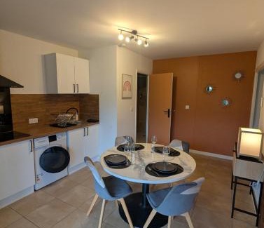 Thonon-les-Bains Apartment | Élégant et calme avec clim et jardin privé - Appartement Terracotta
