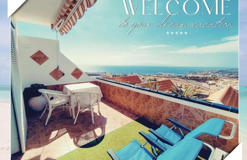 Costa Adeje Apartment | -`ღ´- Couples' Paradise. Insta-worthy Ocean Views.
