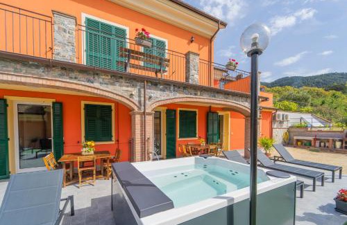 Casarza Ligure Apartment | 045b - Villetta Moderna 02-24E con VASCA IDROMASSAGGIO in giardino, solo 15 minuti da Mare e Spiaggia - Posto Auto GRATUITO