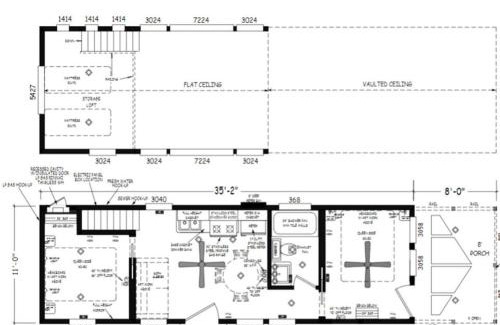Valle Ski Chalet | 066 South Rim Grand Canyon Tiny Home Sleeps 8