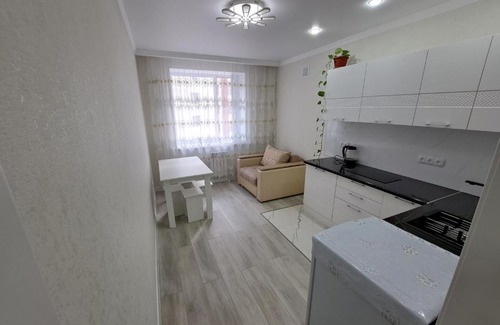 Almaty District Apartment | 1-комнатная квартира, 40 м², 5/9 этаж посуточно, Игишева 18. Все необходимые предметы для комфортного проживания