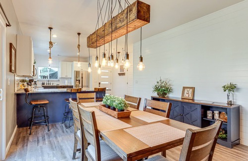 Afton House | 1/2 Mi to Grand Lake: Home w/Furnished Deck!