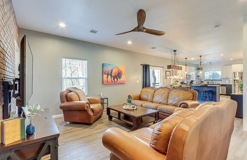 Afton House | 1/2 Mi to Grand Lake: Home w/Furnished Deck!