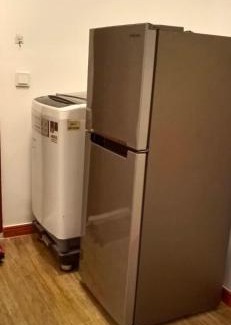 Siem Reap Apartment | 1-2pax AC appartment including living room and kitchen