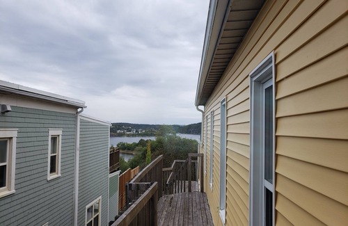 Saint John Apartment | 1 bdr. remodelled historical apartment with a water view from the balcony