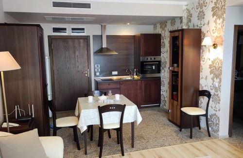 Sunny Beach Hotel | 1 Bedroom Apartment in Hotel Royal Beach 5* Pool view