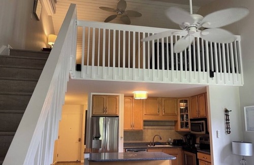 Kahuku Condo | 1 bedroom plus loft: Steps away from Turtle Bay, AC throughout: sleeps up to 6