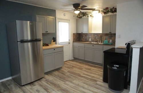 Lawton House | 1 bedroom with a fireplace close to base
