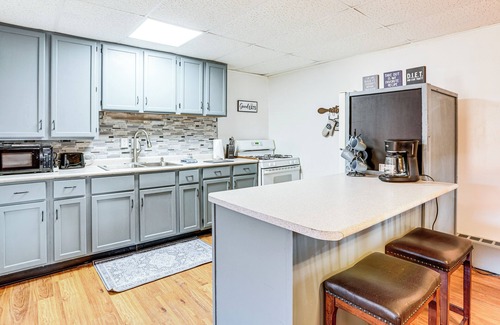 Beulah Apartment | 1 Block to Crystal Lake: Downtown Beulah Apt!