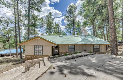 Ruidoso House | 1 Block to Hiking Ruidoso Home with Game Room