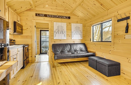 Wolfeboro Cabin | 1 Block to Main Street: Wolfeboro Home w/Fire Pit