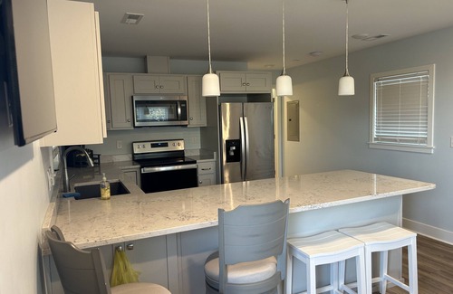 Emerald Isle Apartment | 1 BR apt with ocean views see VRBO# 4598329 to book full house for summer 2026