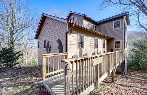 Charter Hills House | 1 Mi to Beech Mtn Ski Resort Cabin with Fire Pit