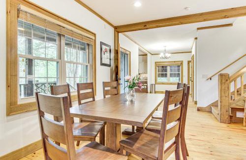 Cashiers House | 1 Mi to Downtown Cashiers Private Cabin with Deck