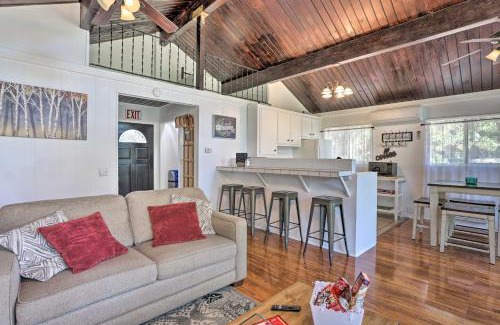 Crestline House | 1 Mi to Lake Gregory Mtn-View Cabin with Deck