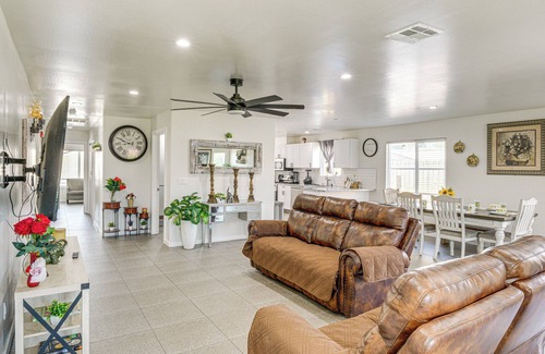 Bakersfield House | 1 Mi to Rabobank Arena: Home w/Gazebo!