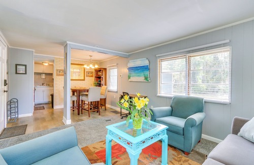 Port Royal House | 1 Mi to Sands Beach: Walkable Island Home w/Yard!