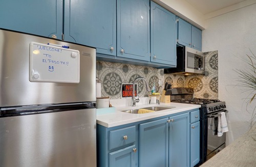 El Paso Apartment | < 1 Mi to University Medical Center: El Paso Apt