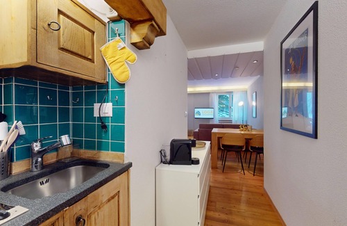 St. Moritz Apartment | 1-room apartment on the 3rd floor.