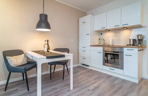 Westerland Apartment | 1-room apartment with balcony and parking. - only 450m to the beach!