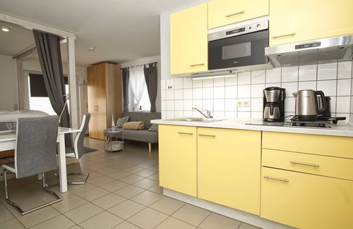 Wiek Apartment | 1-room vacation apartment near the harbor with a small garden - Haus Windland FeWo 24 - House
