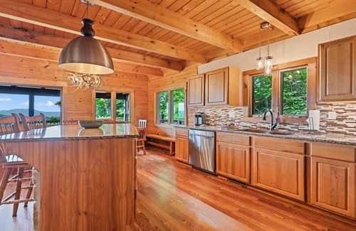 Waynesville Cabin | 1 Sweet View - 4 BR, 3.5 BA, Hot Tub, VIEWS