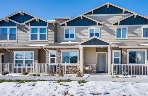 Colorado Springs House | 10 Mi to Fort Carson Newly Built Townhome!