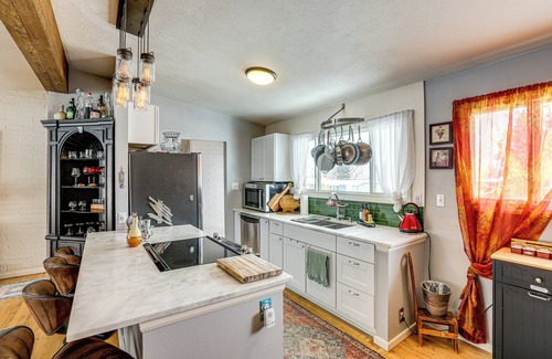 Harvey Park House | 10 Mi to Red Rocks: Denver Home w/Fire Pit!