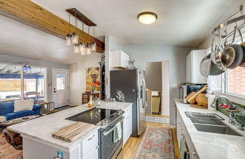 Harvey Park House | 10 Mi to Red Rocks: Denver Home w/Fire Pit!