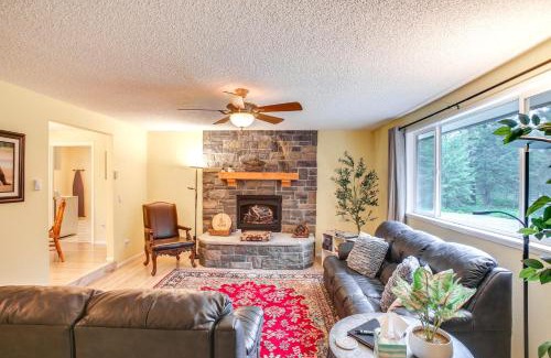Kootenai County House | 10 Mi to Silverwood Secluded Getaway!