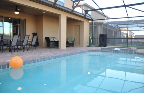 Four Corners Villa | [10 Min to Disney] Enjoy a spacious villa with a private pool and hot tub!