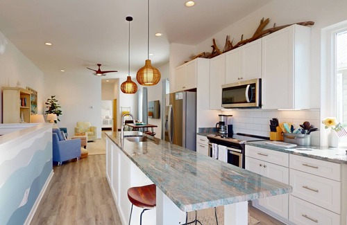 Wilmington Beach House | 10% Off Aug + Sept | Charming Modern Duplex, Fenced Yard, Dogs OK, Easy Walk to Beach + Greenway