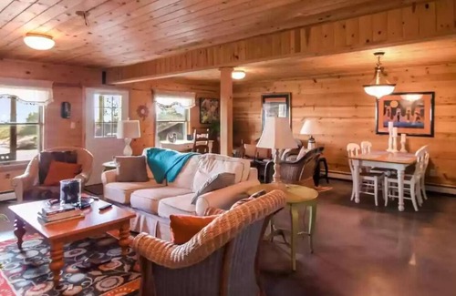 Kewadin House | 100' gorgeous sandy GT bay frontage only 15 miles from TC