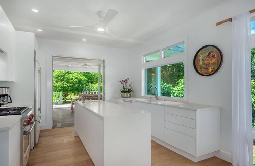 Kalihiwai House | 100 Steps to Anini Beach Ocean View from Primary Peaceful TVNCU-4219/SP-2011-13