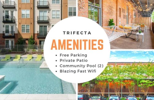Downtown Apartment | 100 Year Old Historic Brick 2BR Loft Large Patio1
