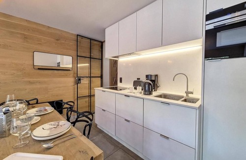 Saint-Martin-de-Belleville Apartment | 100m from ski slopes, 1st floor, balcony, tv, ski locker, 40m², Saint Martin de Belleville