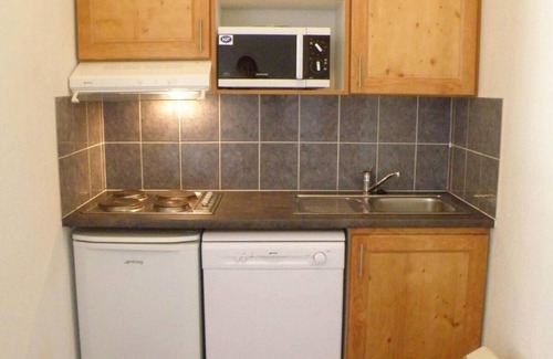 Vaujany Apartment | 100m from resort center, sauna, hammam, balcony, parking, tv, 50m², Vaujany