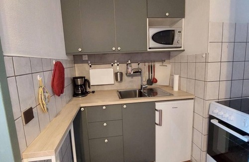 Mont-de-Lans Apartment | 100m from ski slopes, 1st floor, tv, ski locker, 24m², Les 2 Alpes