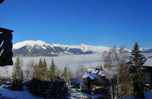 Montalbert Apartment | 100m from ski slopes, 4th floor, balcony, tv, ski locker, 41m², Montalbert