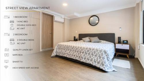Historic Center House | 102 Centro 2Bdrm 2bath apt AC Rooftop