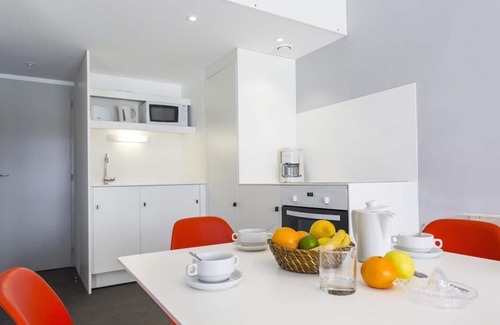 Arc-2000 Apartment | 10m from ski slopes, 1st floor, balcony, tv, ski locker, 61m², Les Arcs