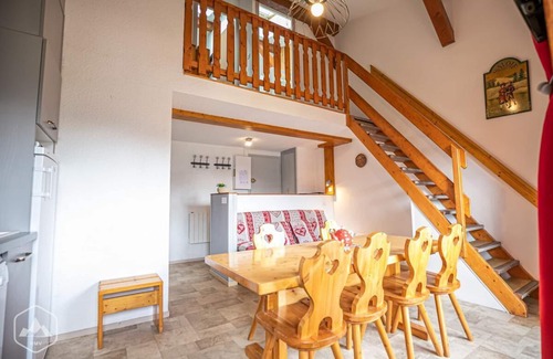 Aussois Apartment | 10m from ski slopes, 2nd floor, ski locker, 47m², Aussois