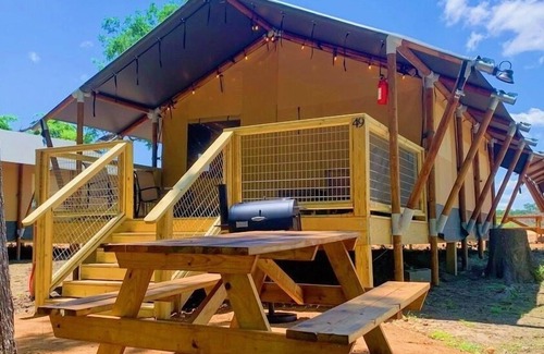 Sutherland Springs Cabin | #11 Son’s Rio Cibolo Safari Cabin