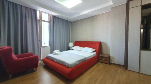 Almaty District Apartment | 12 эт Хайвилл 2х комн кв с шикарным видом на Мечеть Хазрет Султан на 1-6 гостей