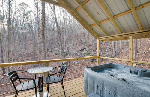 Groveoak RV Rental | #12 Launch Pad Luxury Glamping Tent Space Theme