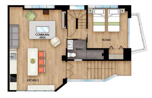 Nozawaonsen Apartment | 120 m² Apartment ∙ 3 bedrooms ∙ 5 guests
